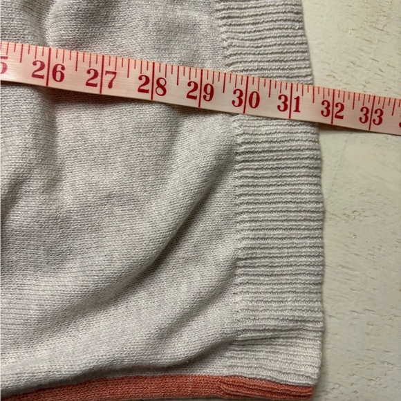 J.Jill Pure Women's V-Neck Cardigan Size XS Multi-Color Block Pockets Relaxed - Picture 4 of 6